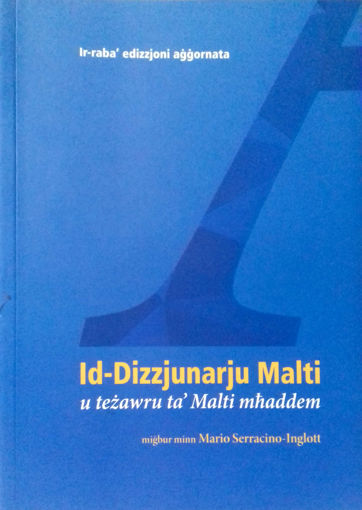 Picture of ID-DIZZJUNARJU MALTI U TEZAWRU TA MALTI MHADDEM